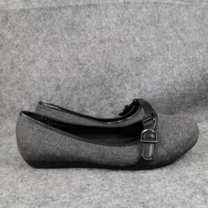 Curfew Shoes Womens 8 Ballet Flats Slip On Round Toe Classic Fashion Y2k Grey